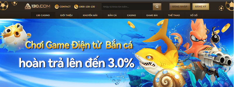 Giới thiệu tổng quan về các trò chơi tại 130 Casino